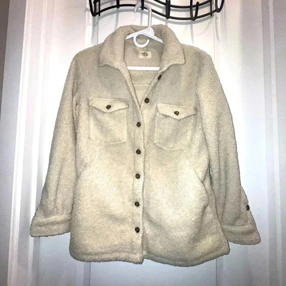 Marine Layer Jackets & Blazers - Marine Layer Eden Sherpa Shirt Jacket